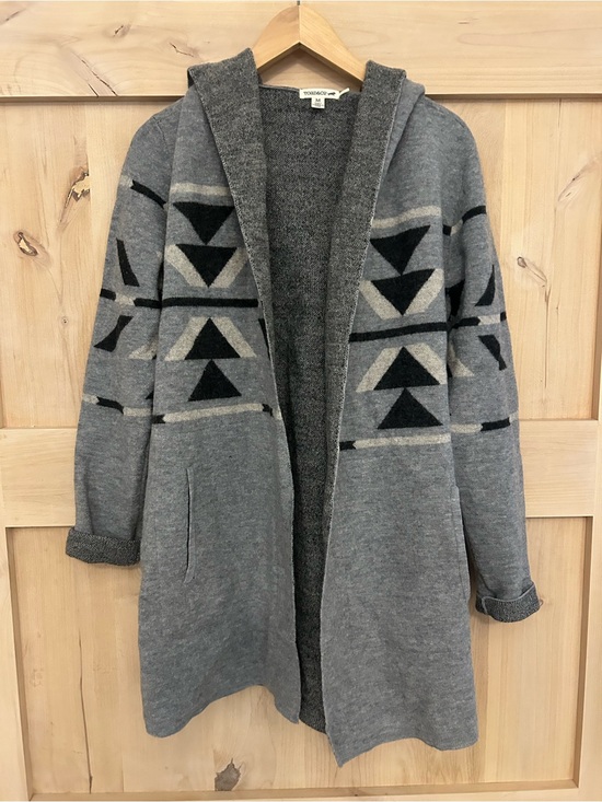 Toad&Co Sweaters - Toad & Co Merino Wool Heartfelt Hoodie open front sweater, size Medium.
